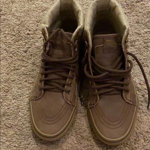VANS booties Sk8 brown
